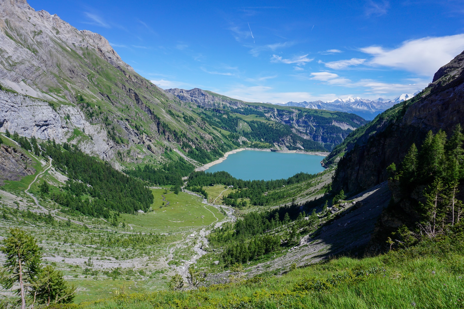 Plan des Roses and Lac de Téné