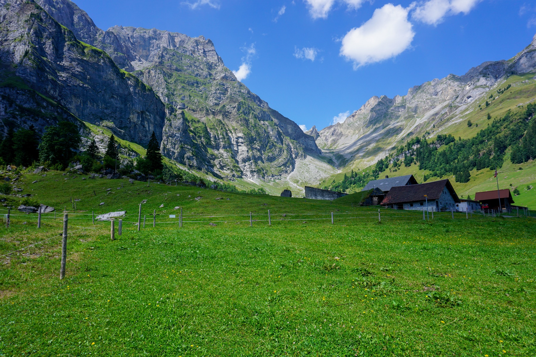 Hinauf durchs Arniloch