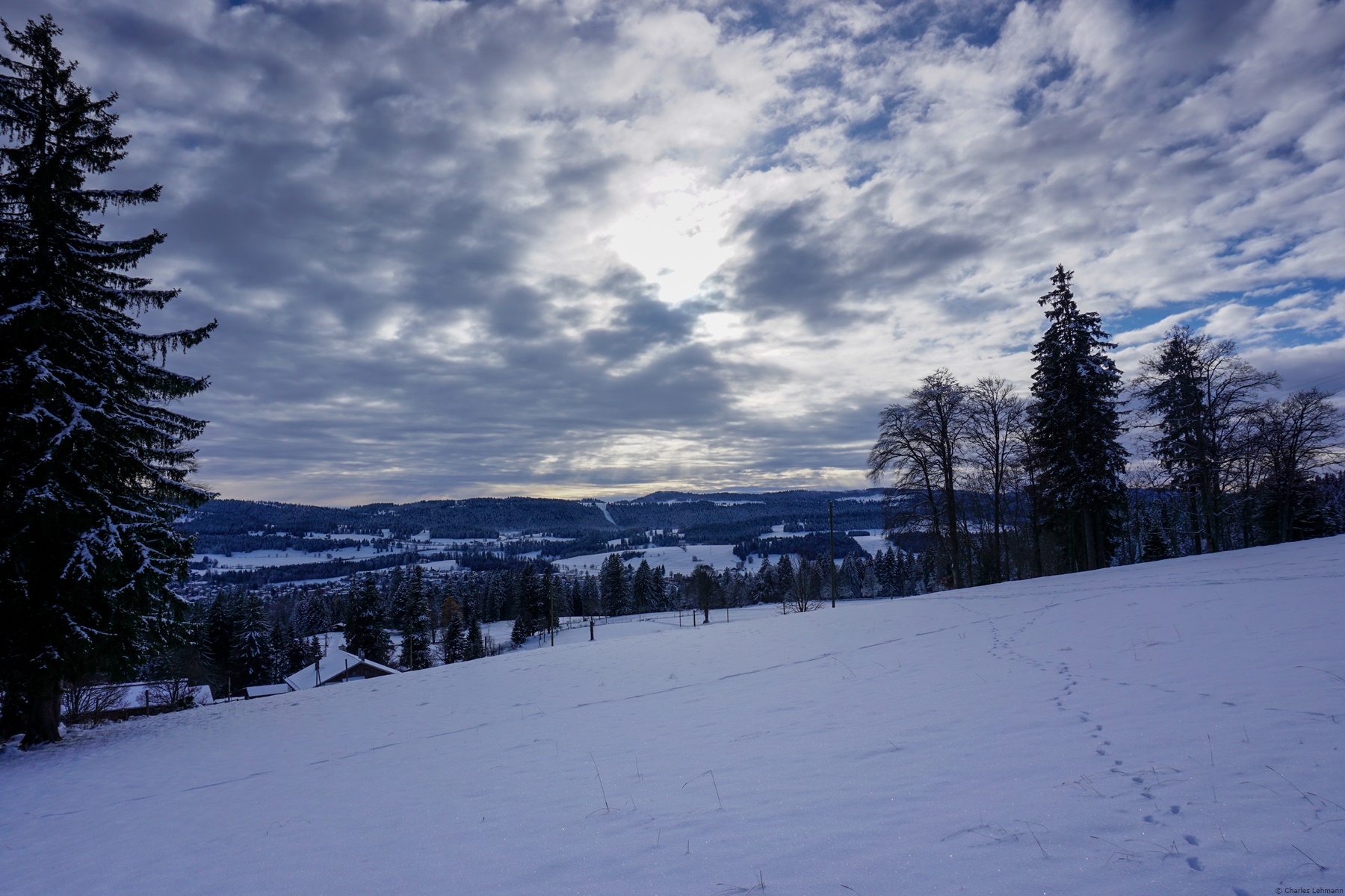 Above La Chaux-de-Fonds