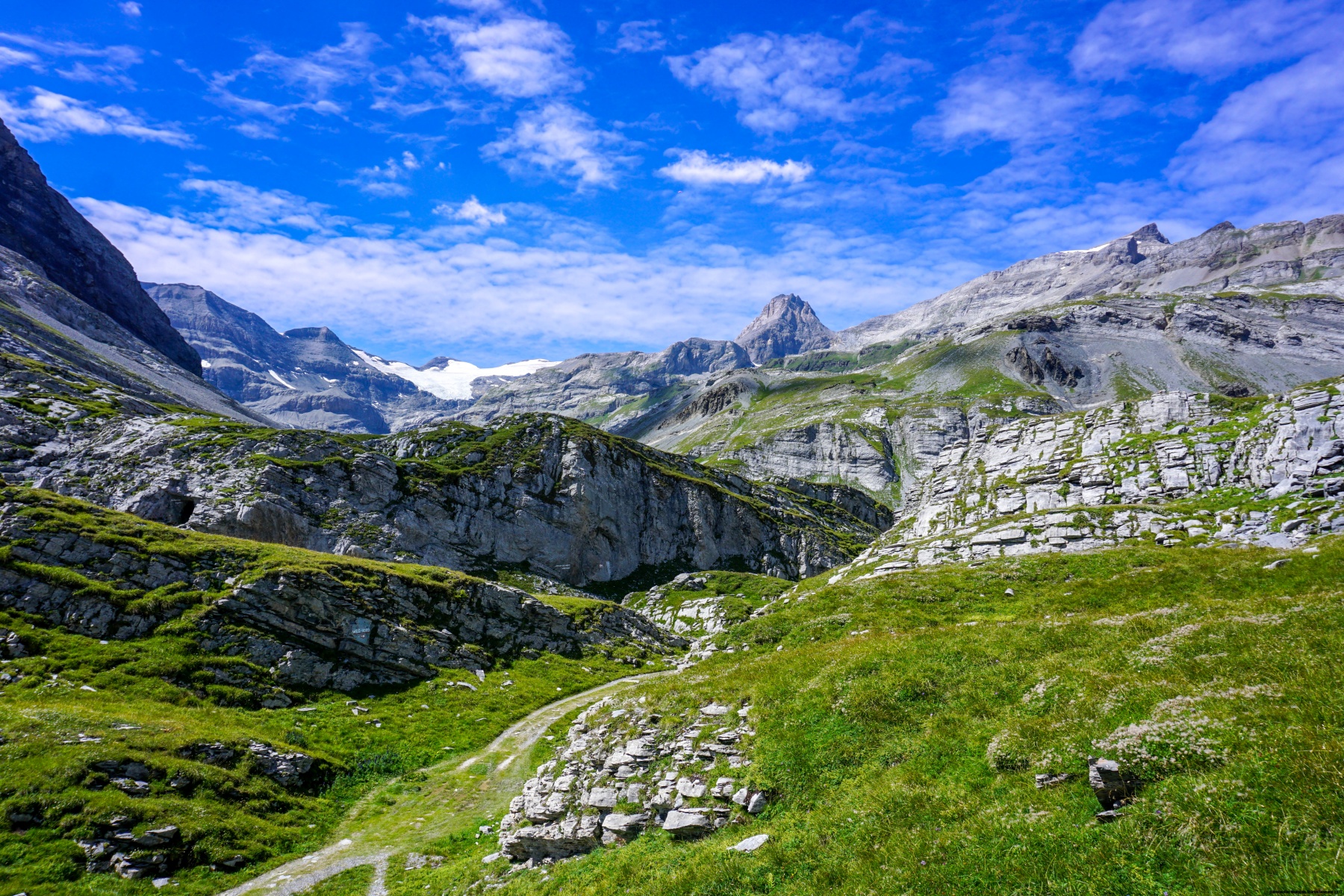 Ein Aufstieg zur Gemmi