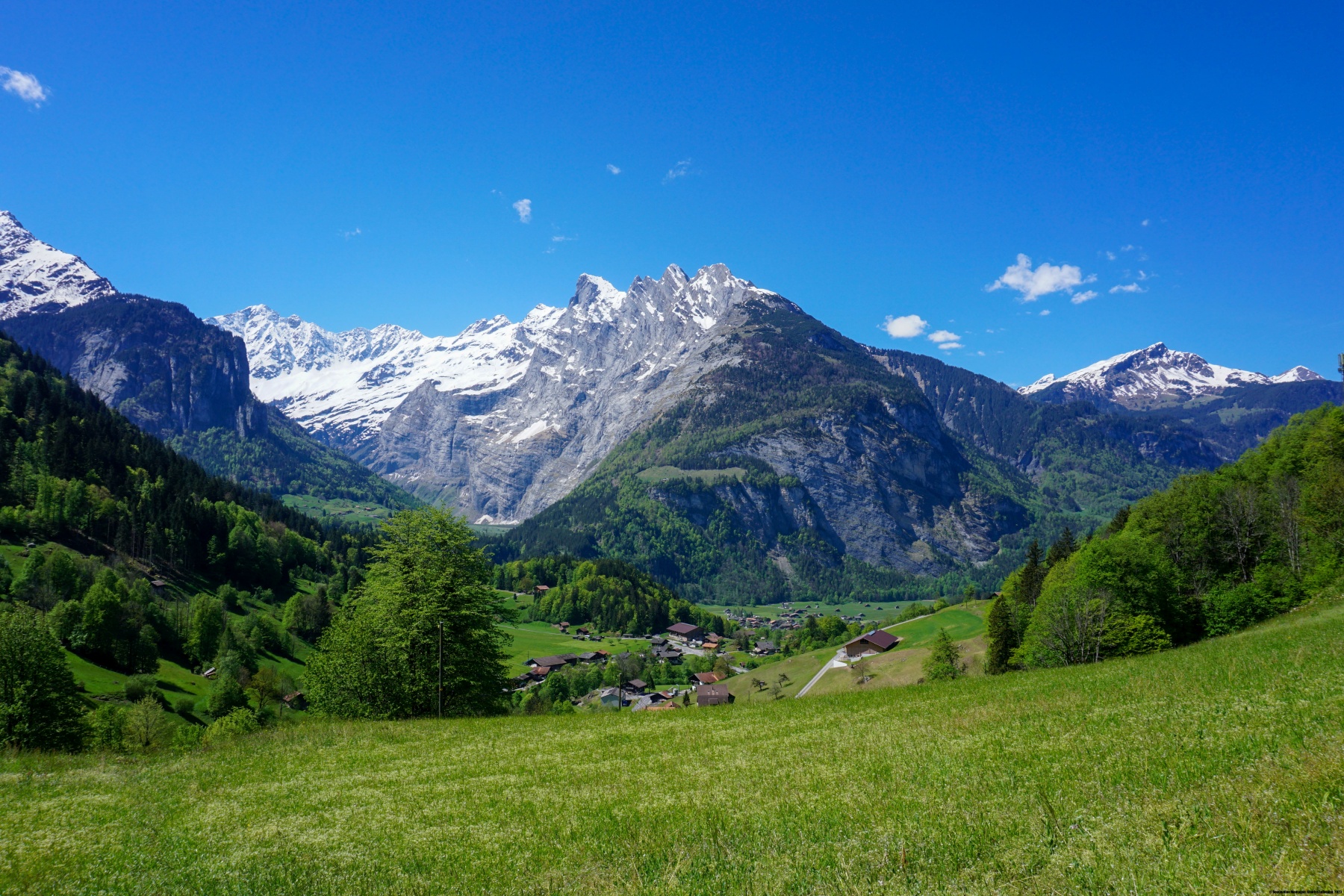 Above and into the Haslital