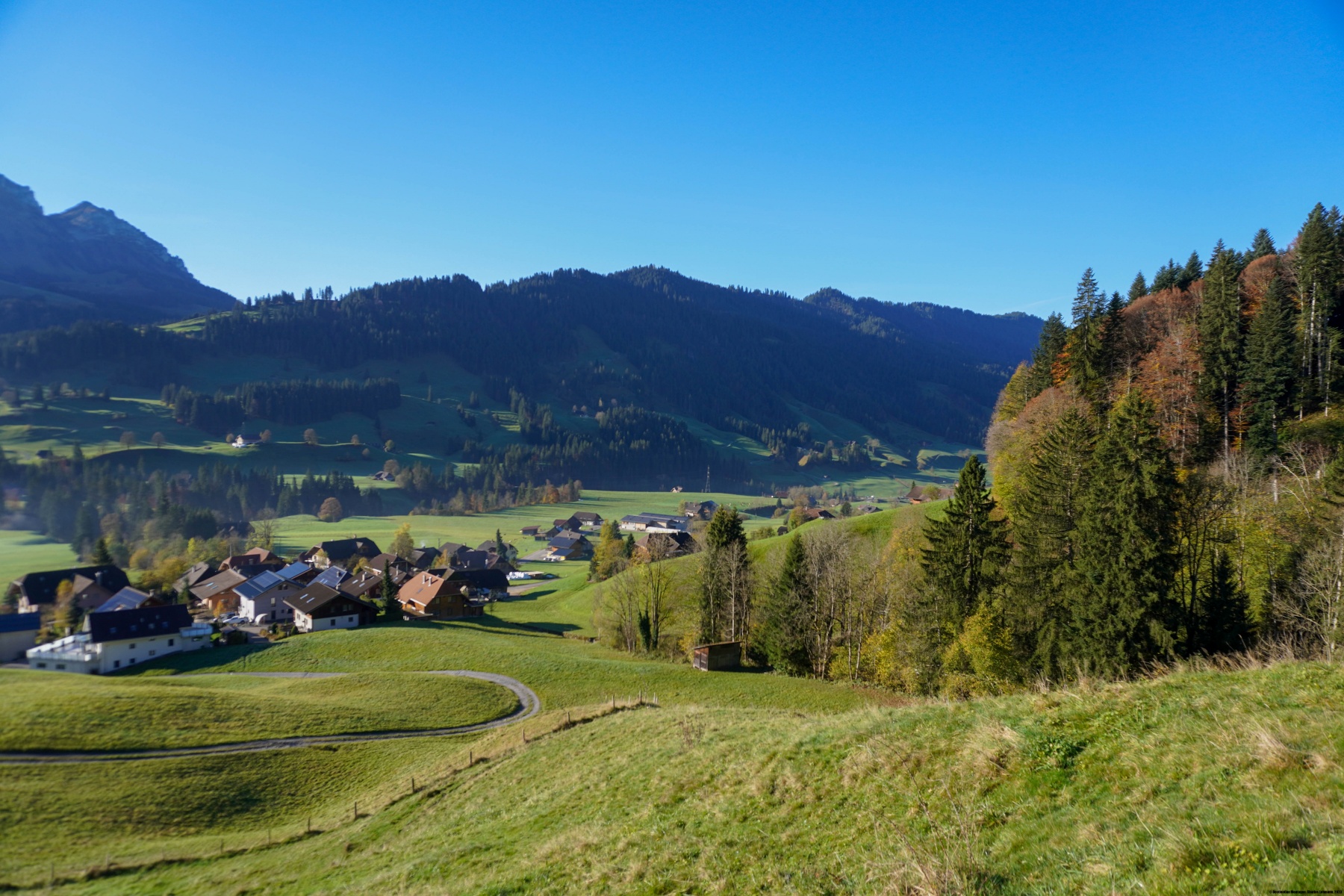 Une partie du Grenzpfad Napfbergland